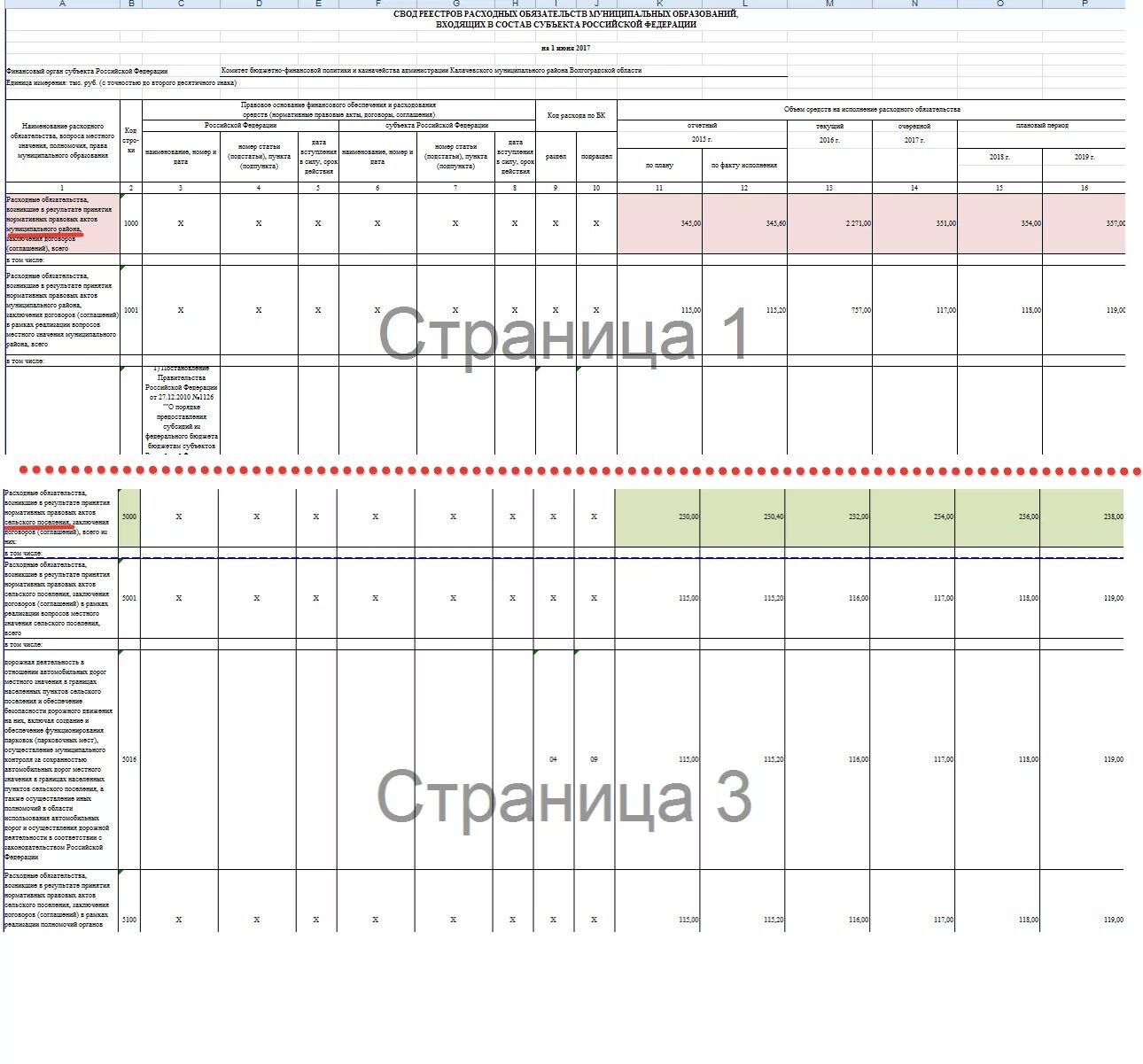 Формирование расходных обязательств. Формирование расходных обязательств