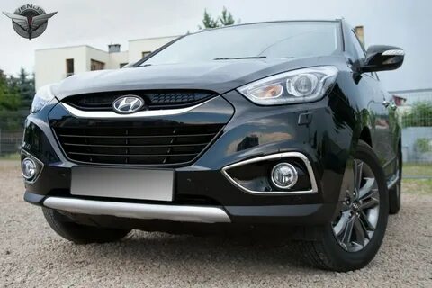Передний бампер hyundai ix35