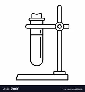 Химия штатив рисунок (45 фото)