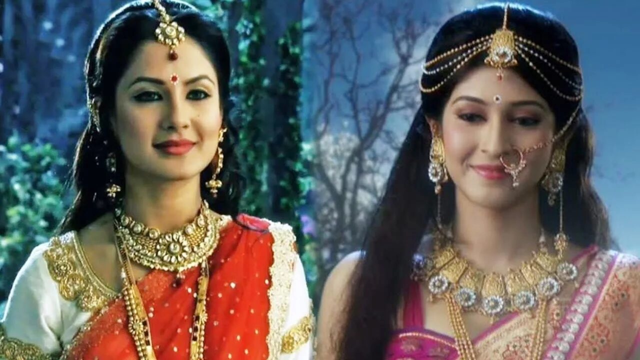 Pooja Bose as Parvati seen on the sets of Life Ok's show Devon Ke Dev...Mahadev.
