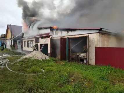 Пожар в алапаевске