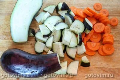 Баклажаны с мясом в мультиварке
