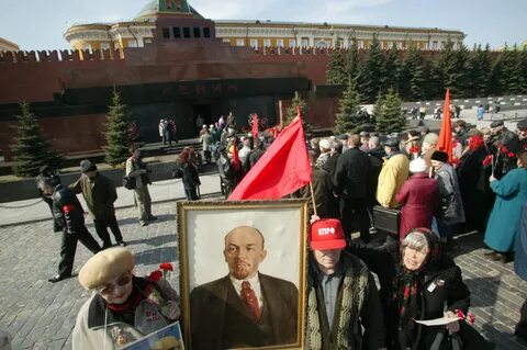 Ленин на красной площади