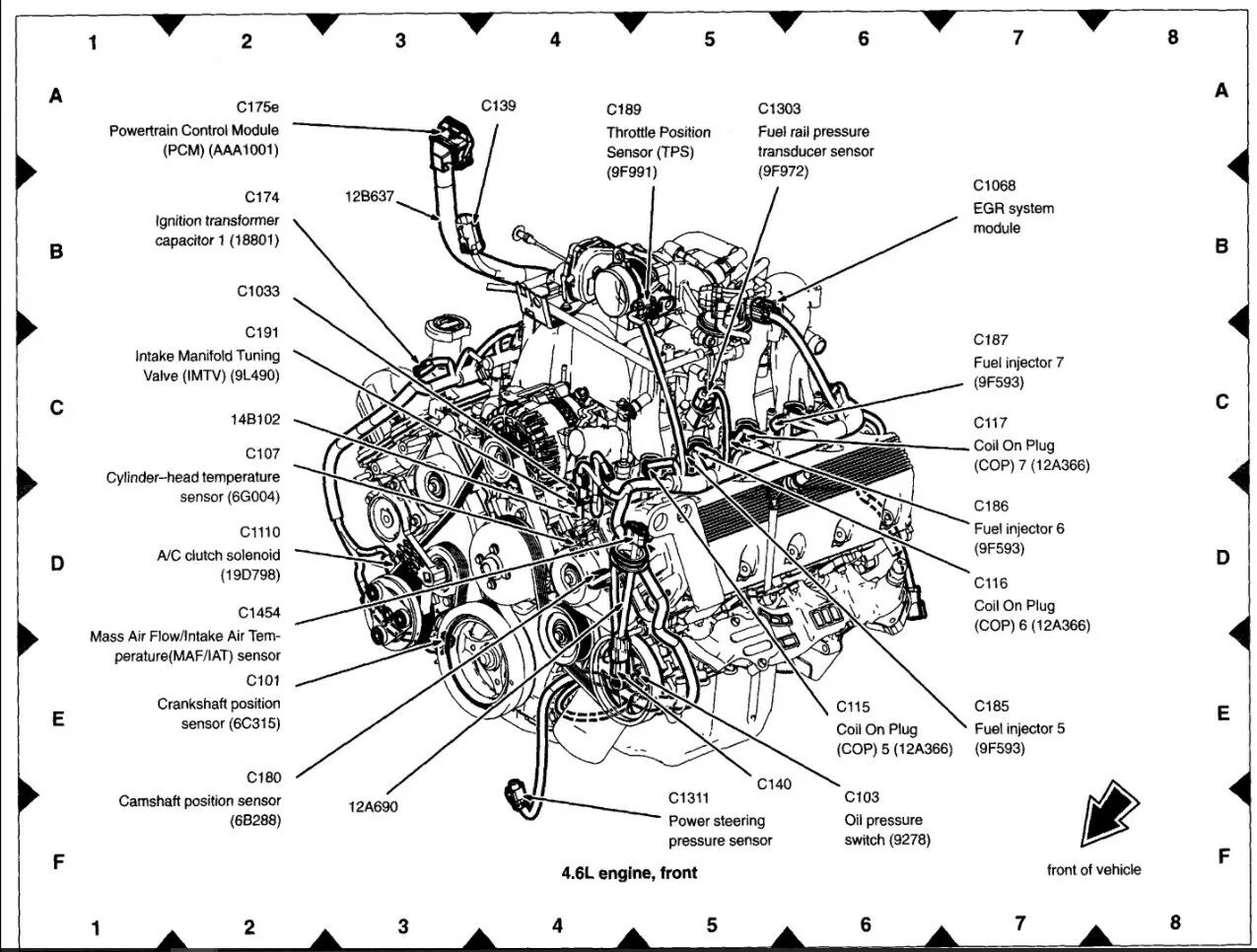 A 12 b 5 6. Двигатель 5l схема. Ford Maverick 2001-2006 год v6 схема двигателя. 2008 Ford f150 engine diagram. Ford Explorer 5 двигатель 3.5.