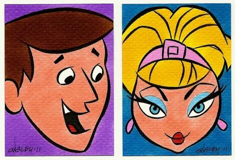 Patrick Owsley - I DREAM OF JEANNIE SKETCH CARDS.