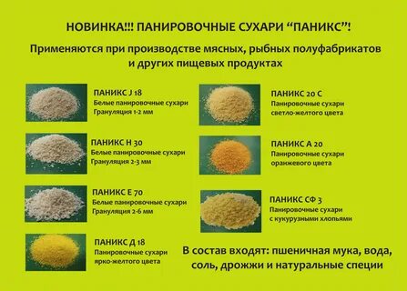 Панировочные сухари вместо