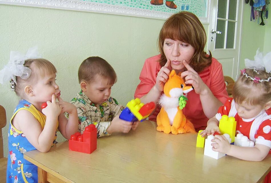 Индивидуальные работа с детьми младшего