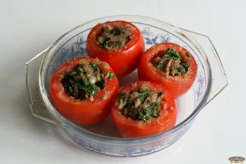 Как приготовить фарш помидоры