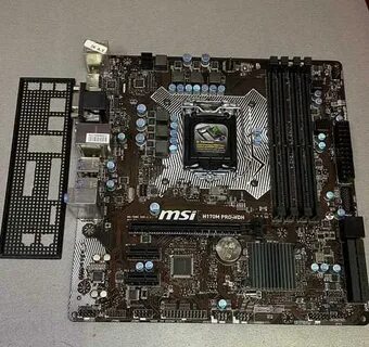 Материнская плата asus h170m