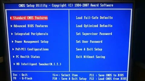 Bios has been