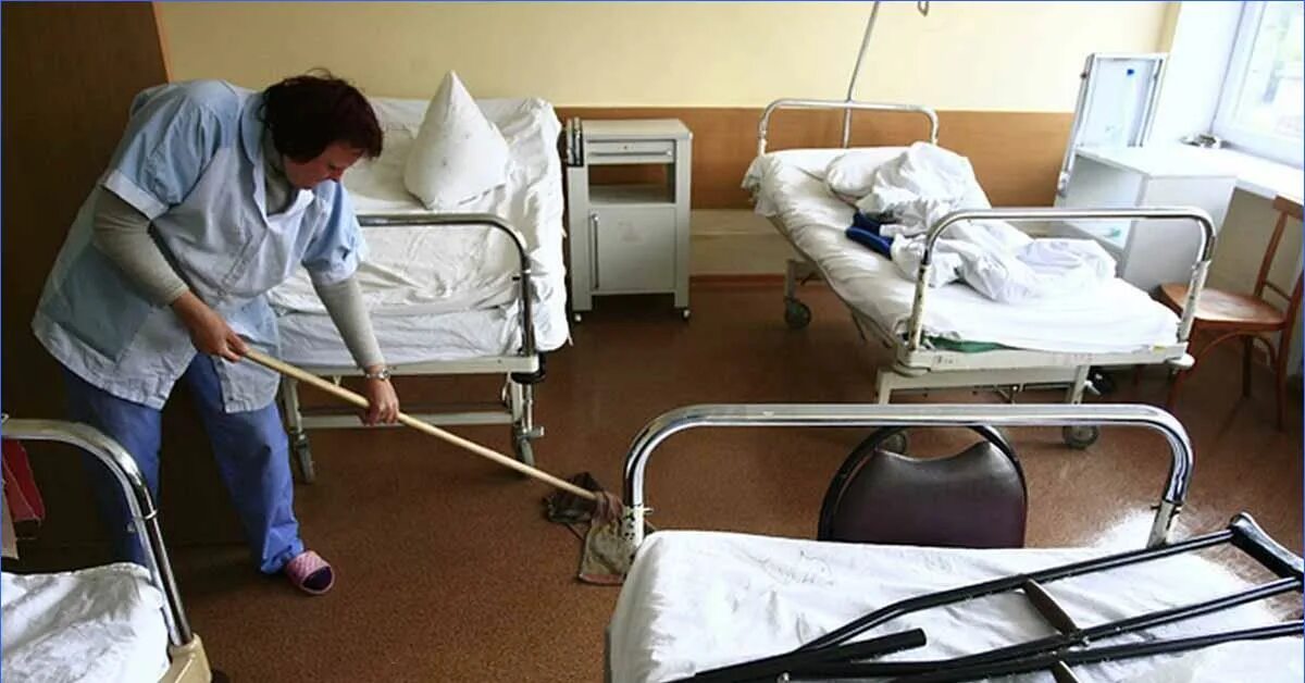 Больница где лежат больные