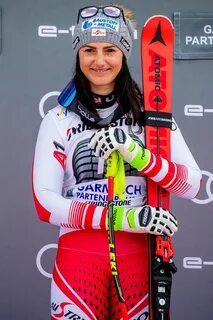 Alpine Ski Racer Stephanie Venier Talks About Her World Cup Win.