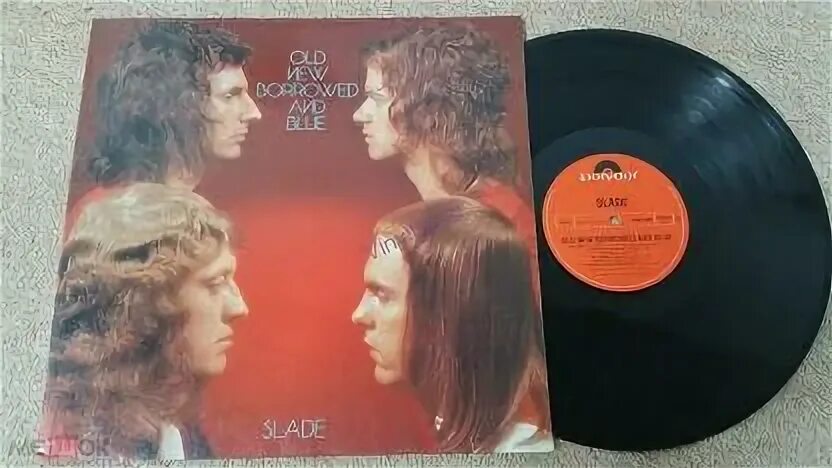Old new borrowed. Slade old New Borrowed and Blue 1974. Slade old New Borrowed and Blue LP. Пластинки Slade. Slade old New Borrowed and Blue обложка.