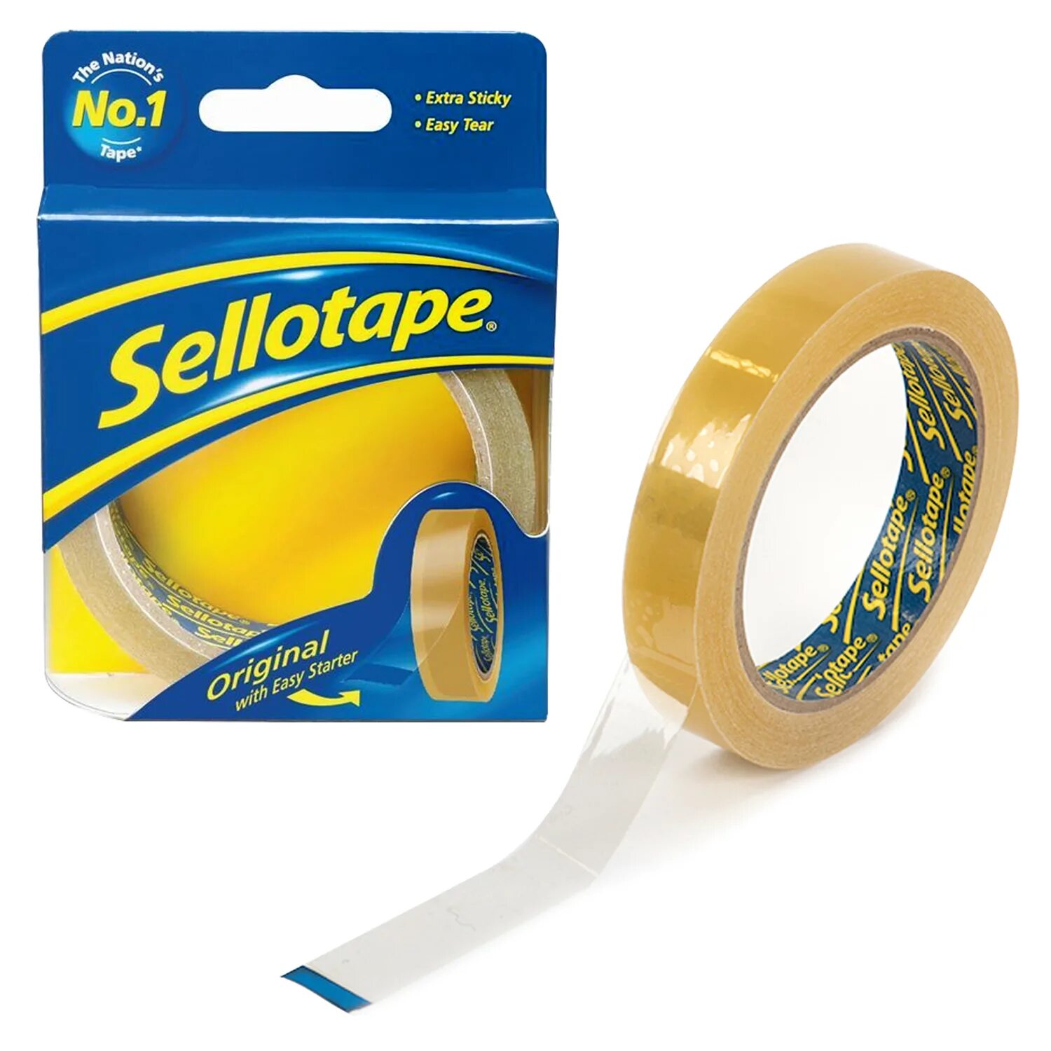 Упаковка скотчем. Sellotape. Golden Tape. Sellotape (small). Easy strong