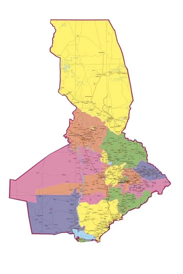 Карта Южно Казахстанской области. Карта Южно Казахстанской области по районам. Карта Южно-Казахстанской области с районами. Карта Туркестанской области. Чимкентская область казахстан