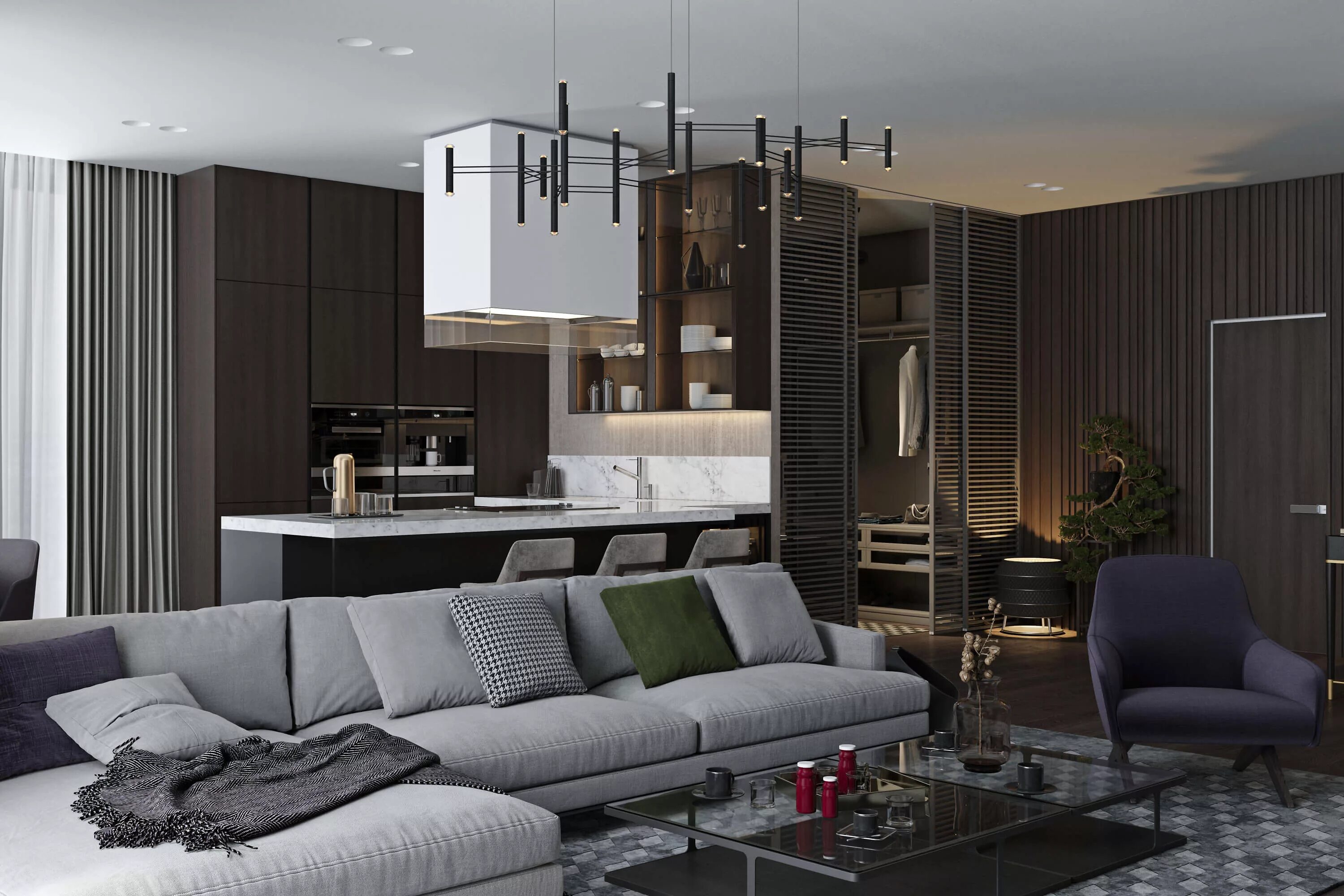 современный стиль в интерьере. современная квартира студия. интерьер квартиры. алексей николашин архитектор проекты. интерьер квартиры студии.