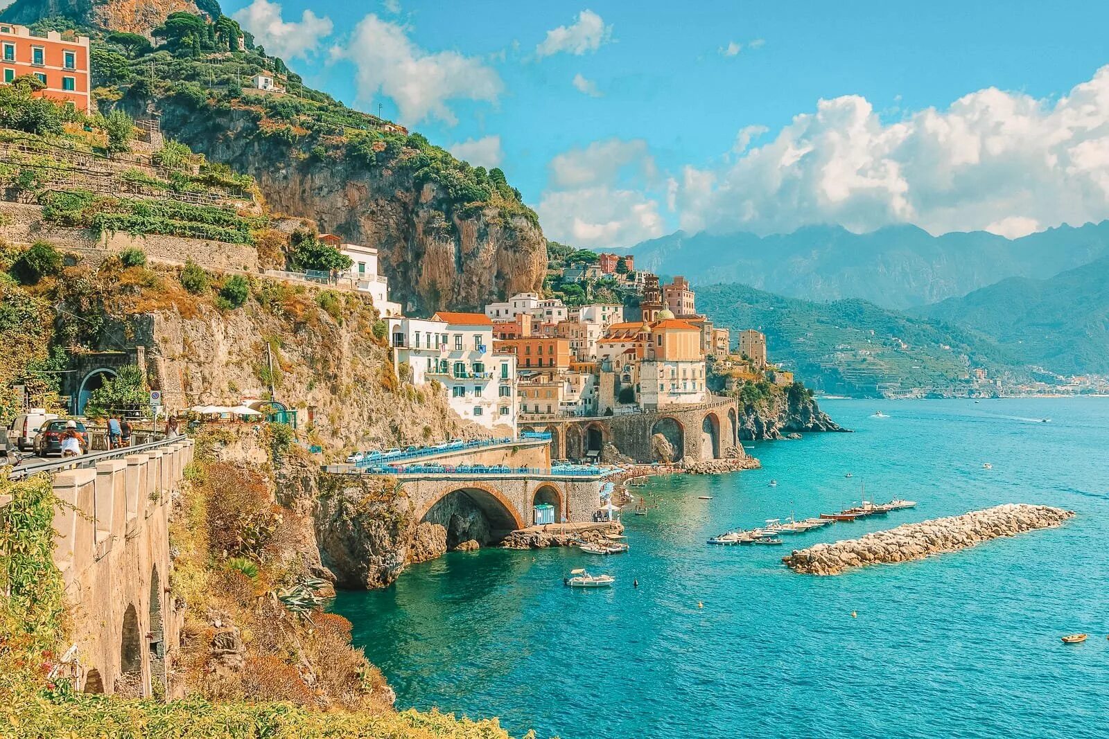 Побережье Амальфи Италия. Амальфийское побережье (Amalfi Coast), Италия. Сицилия Амальфитанское побережье. Неаполь Амальфитанское побережье. Италия южная страна