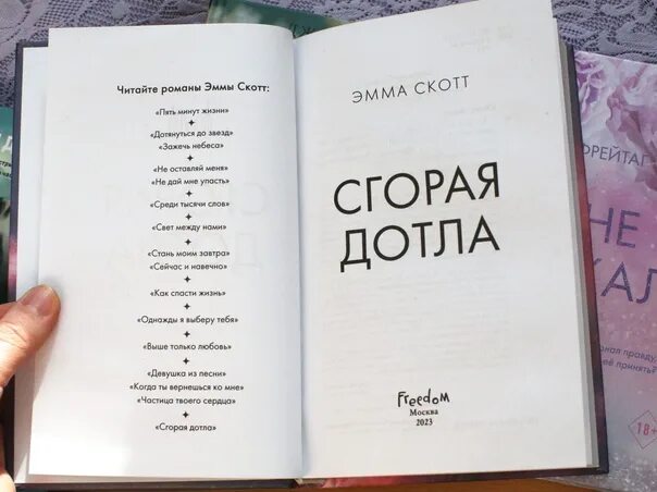 Когда луна догорит дотла книга