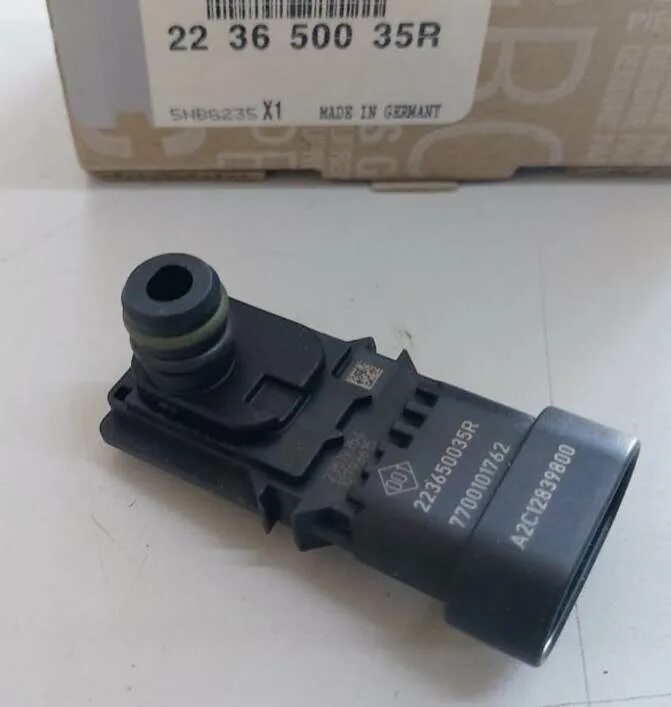 Датчик давления воздуха рено логан 1. 223650035r. Renault 223650035r. Датчик абсолютного давления рено дастер 1. 223650035r.