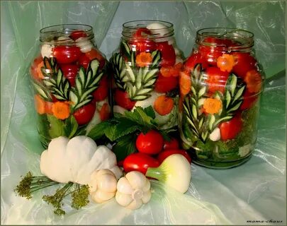 Маринованные свежие овощи