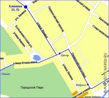 Высоковск карта
