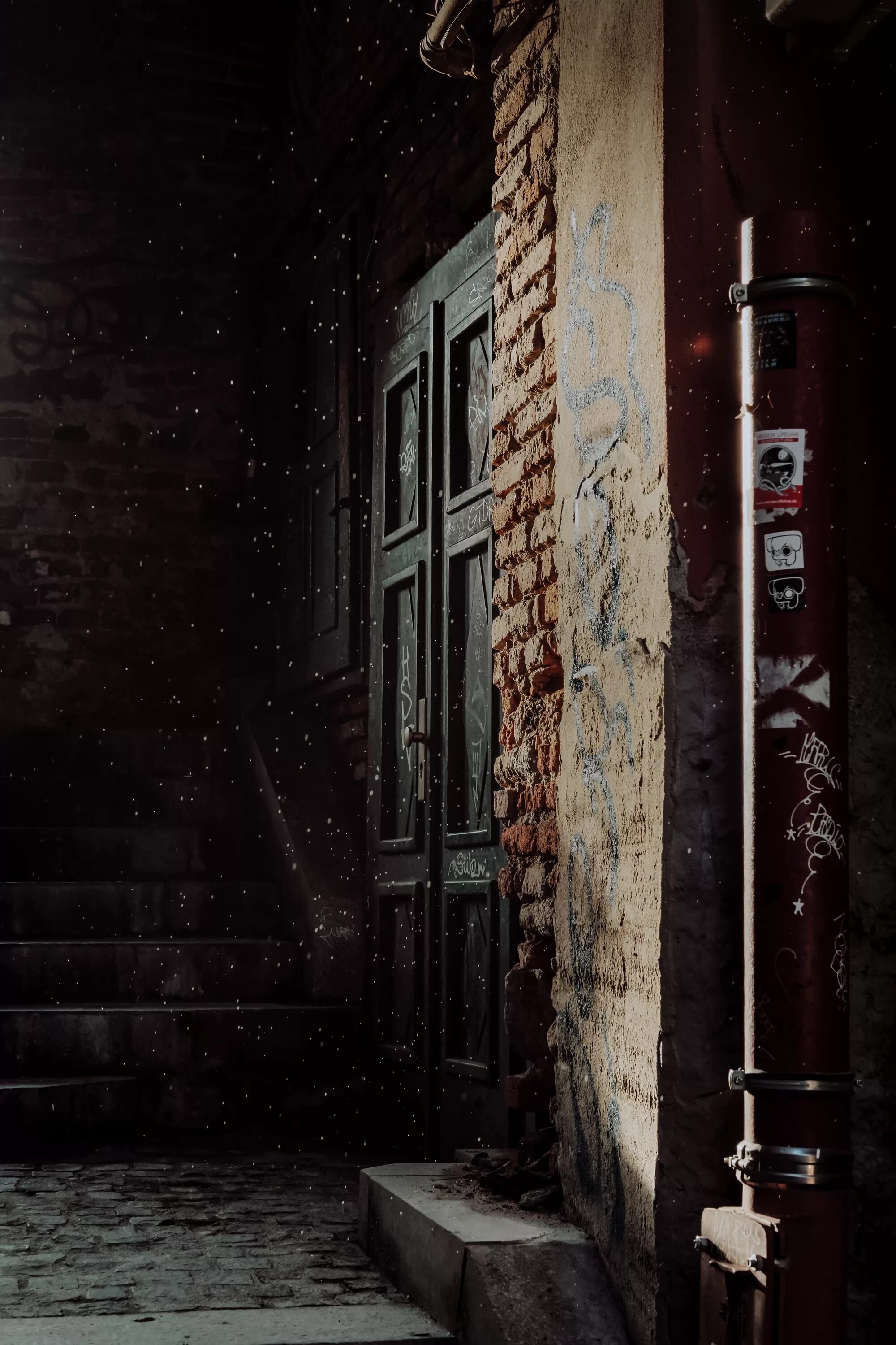 Dark door