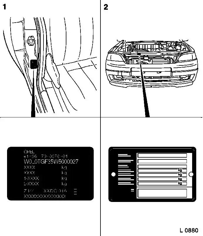 Opel code. VIN номера Opel Astra h 2008. Opel Astra g 1998 VIN-код.