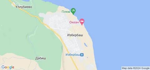 Карта г избербаш