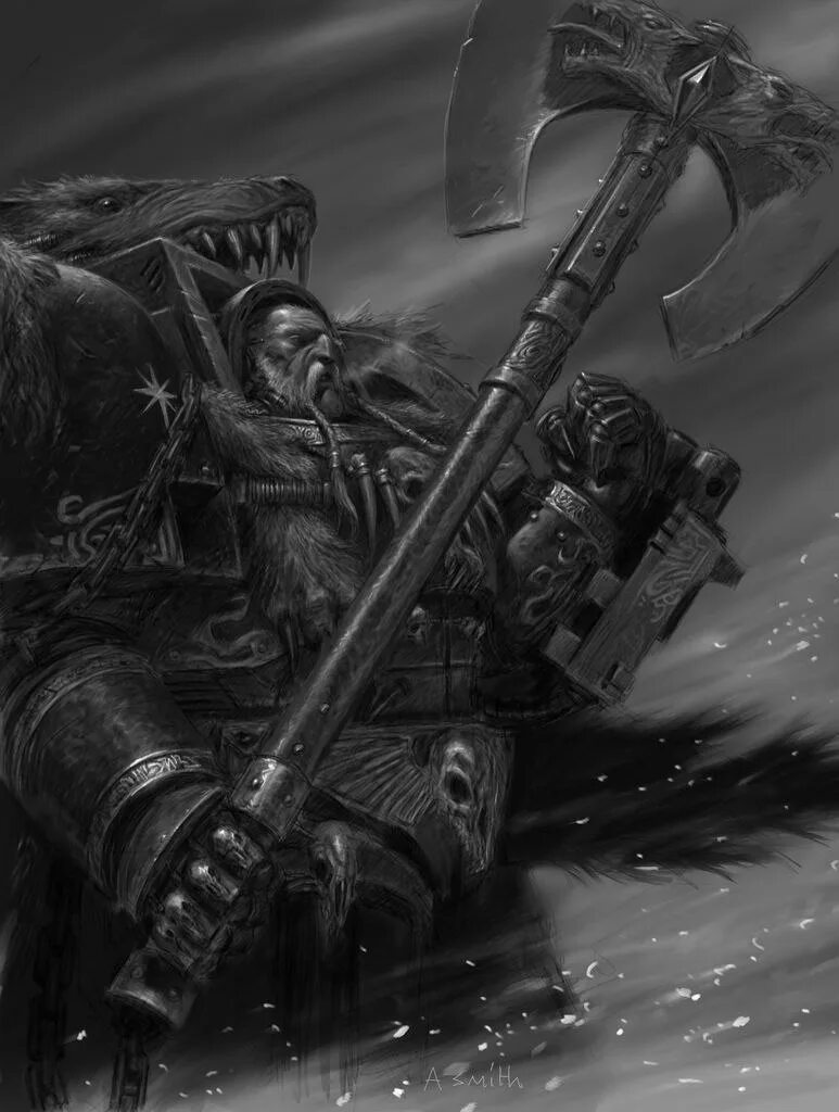 Воинственный император тьмы и света 30. Космические волки Warhammer 40.000. Логан Гримнар вархаммер 40000. Логан Гримнар Warhammer. Warhammer 40000 Логан Гримнар арт.