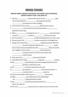 Mixed tenses