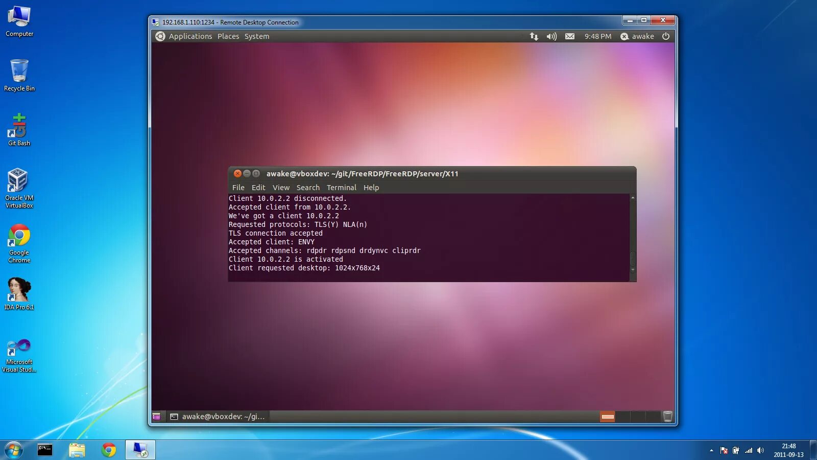 FREERDP client Linux. FREERDP Windows. X11 Linux. Windows Server Linux. Linux server windows