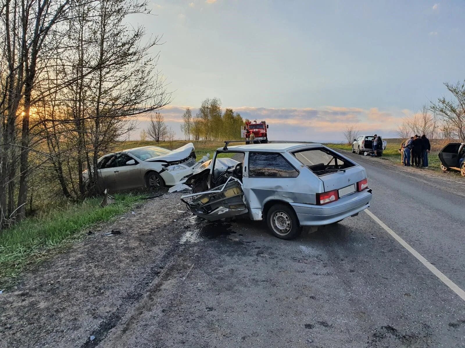 Авария в Самарской области. Лобовое ДТП Самарская область. Авария в Красноярском районе Самарской области.