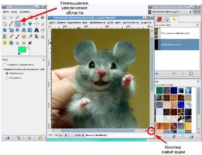 Изменение и увеличение изображения. Уменьшение изображения. gimp масштабирование изображения. увеличить изображение в гимп. картинка увеличения и уменьшения.