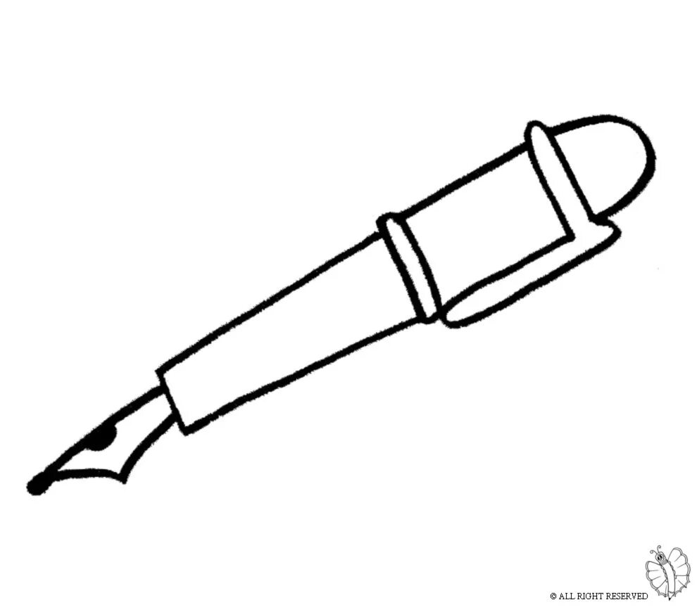 Ручка распечатать картинку. Ручка раскраска. Перьевая ручка раскраска для детей. Ручки раскраска для детей. Ручка контур.