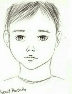 Как нарисовать портрет мальчика