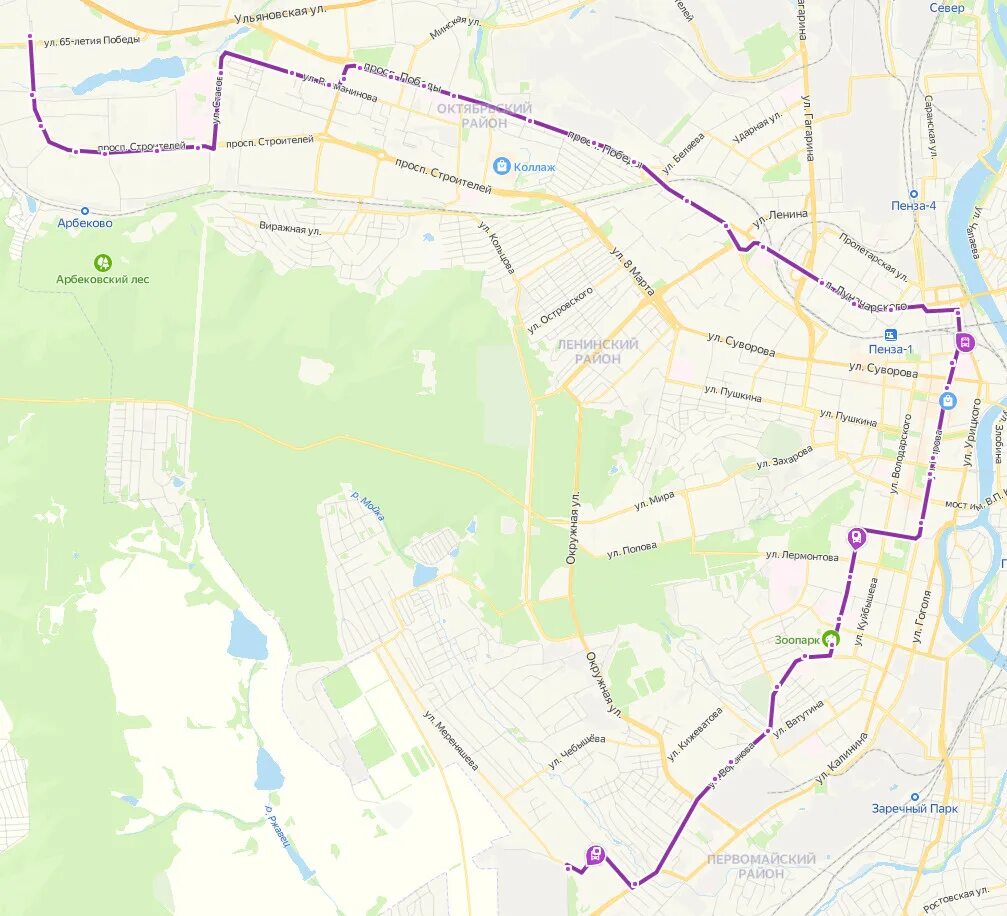 55 маршрутка на карте. 68 Маршрутка Пенза маршрут. Маршрут 55 маршрутки Пенза. Схема движения общественного транспорта в Пензе. 68 Маршрутка путь.