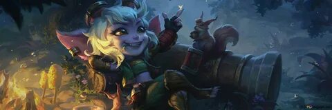 Kahekordne standard 3:2 2880 x 960 The Yordle Gunner "Tristana" (...
