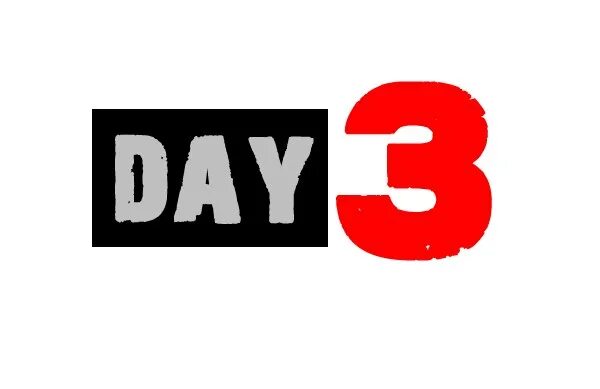 Https 3 day ru. Третий день. 3 Дня. Day надпись. Надпись 3 день.