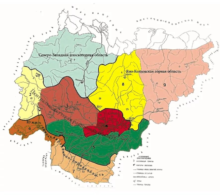 Природные зоны якутии. Природные зоны Якутии на карте. Карта Якутии с административными районами. Карта Республики Саха Якутия зона природные. Карта грунтов Якутия.