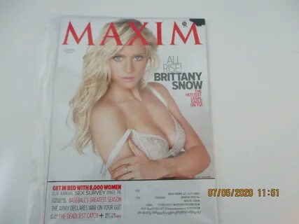 Maxim Brittney Snow
