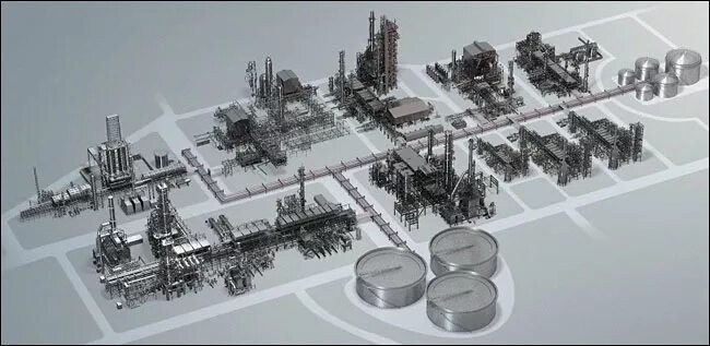 Нефтеперерабатывающие завод проект. Нпз 3d. 3д модель нпз. 3д моделирование завод. модель нефтеперерабатывающего завода.
