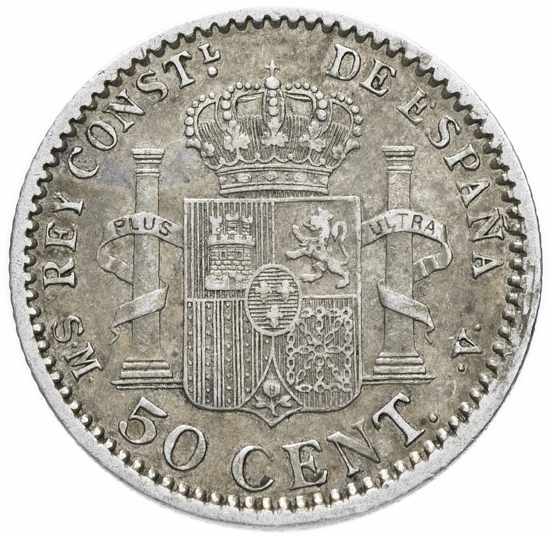 Монета Испании сантимо. Монета Испания 1641. Монета Испании 1821 года. Испанская монета с профилем.