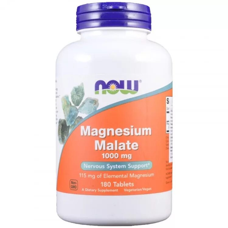 Magnesium Malate 400. Малат магния Now. Малат магния (Magnesium Malate). Магний малат 400 купить