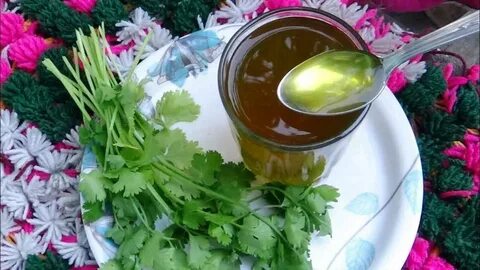 Настой петрушки с куркумой