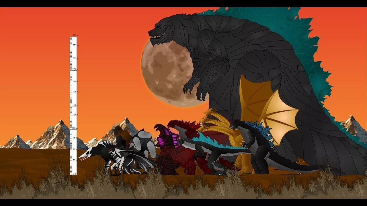 Monsters size. Size comparison годзилла 2019. годзилла vs муто диномания. кинг конг против муто. годзилла против панды.