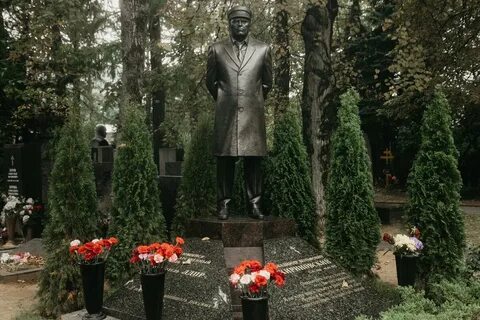 Могила ширвиндта на новодевичьем