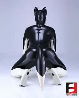 Latex husky petsuit for your pleasure : forfun.
