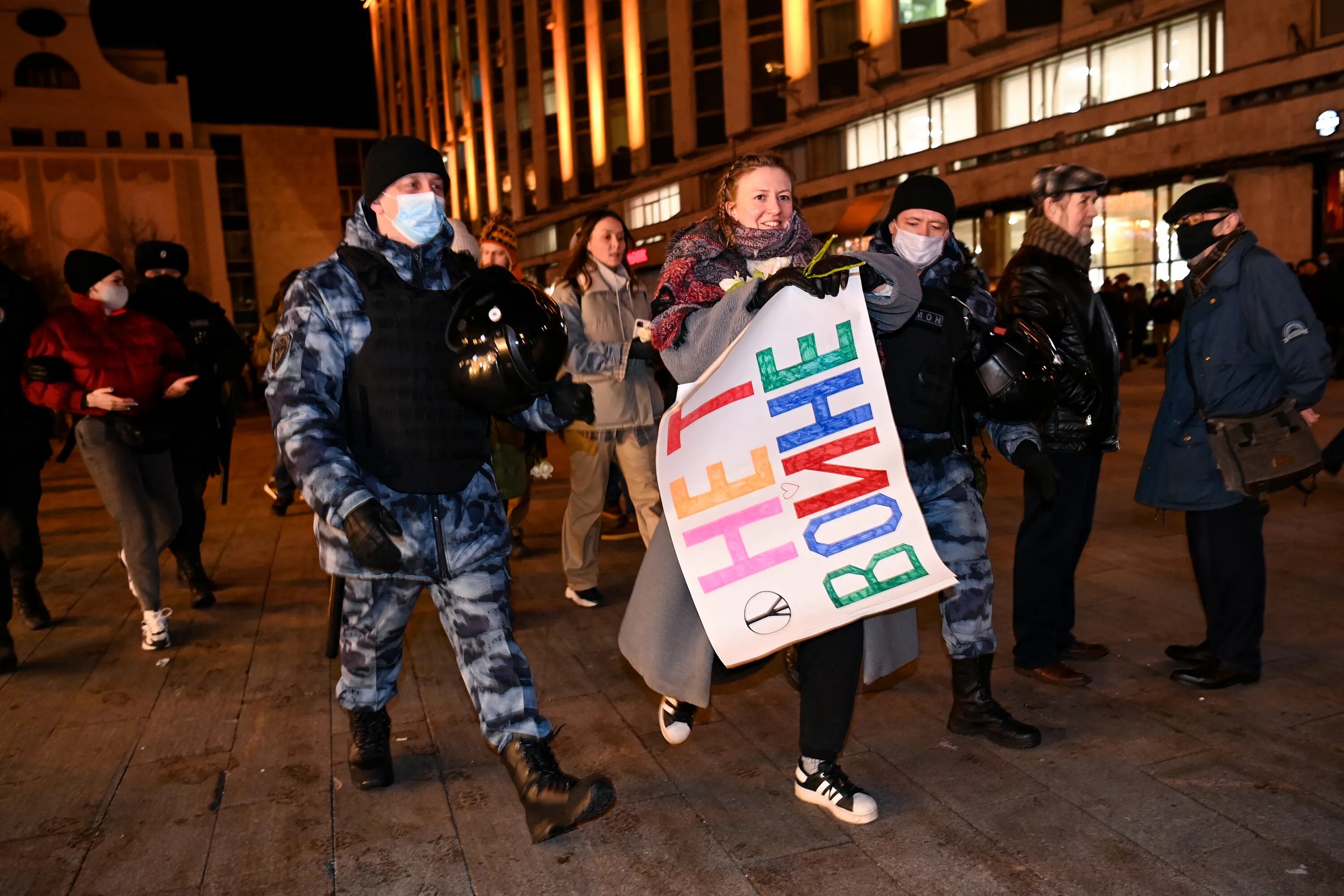 Протесты против москвы