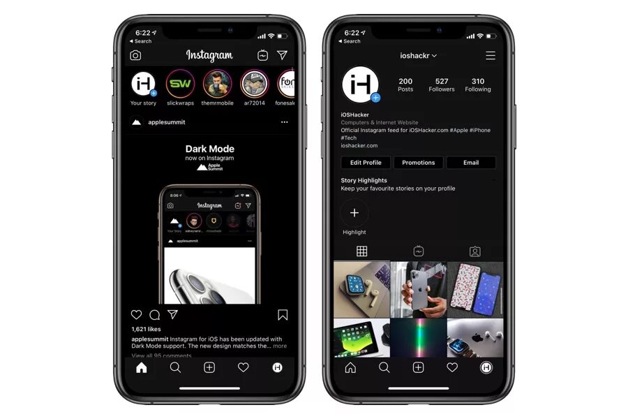 Как установить инстаграм на андроид в 2024. Тёмная тема в Инстаграм на айфоне. Темная тема IOS. Темная тема на айфон. Черная тема Инстаграм.
