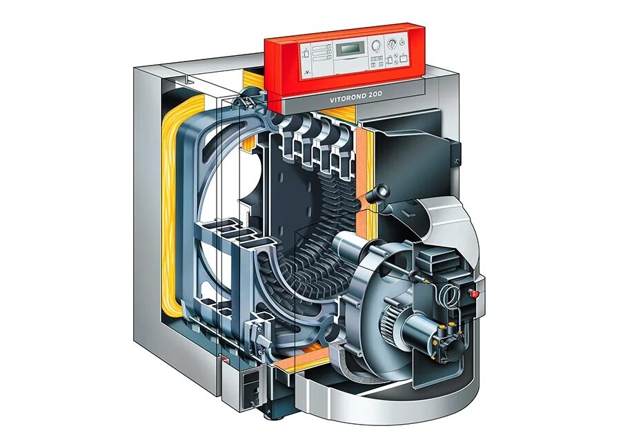 Котел Viessmann Vitorond 200. Котел Vitoplex 200 для дизельного топлива. Устройство котла на жидком топливе. Viessmann Vitorond 100 дизельный.